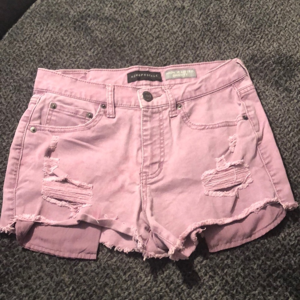 🎉 4 for $20 Aeropostale high waisted shorts